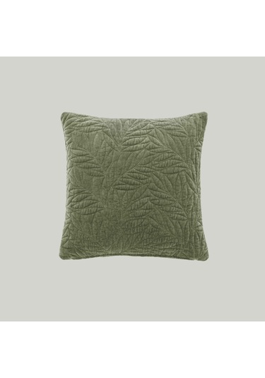 Linens Velour Kırlent Kılıfı 45x45 Cm Haki Haki