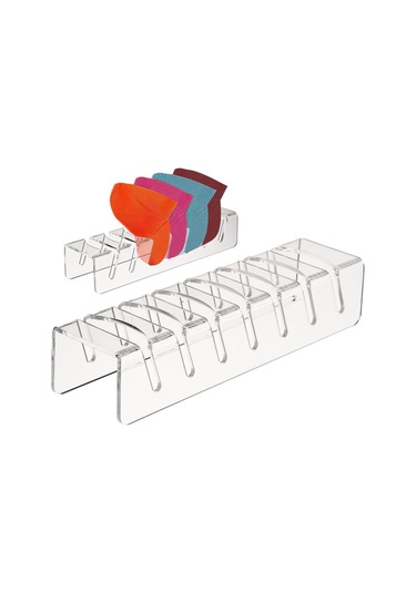 Symbee Şapkalar İçin Pratik Akrilik Askı, 7 Şapka Kapasiteli, Yatak Odası Ve Dolap Düzeni İçin İdeal, 2'li Paket Açık