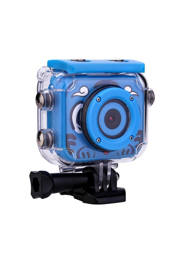 Lemestar Çocuklar İçin Mavi At-g20 Spor Kamera - 30 Metre Su Geçirmez, 1080p Hd Video, 12mp Fotoğraf, Tahil Pil Ve Kolay Kullanım Mavi