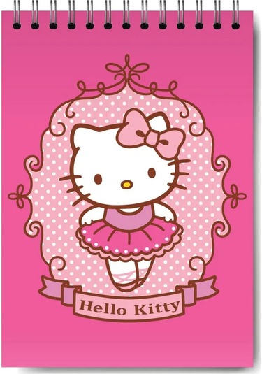 Hello Kitty Hello Kitty Spiral Ciltli Kareli Not Defteri 316778433 Pembe