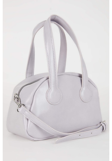 Defacto Kadın Suni Deri El Çantası B9353AXNSPR46 Mor
