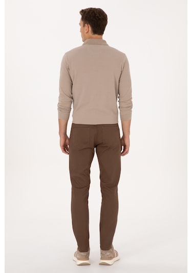 U.s. Polo Assn. Erkek Coconut Pantolon Kanvas-chino 50316835-vr153 Coconut