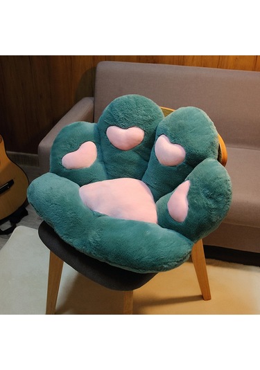 Kedi Paw Sandalye Minderi Güzel Kedi Paw Yastık Kedi Paw Şekli S-8 Ekru