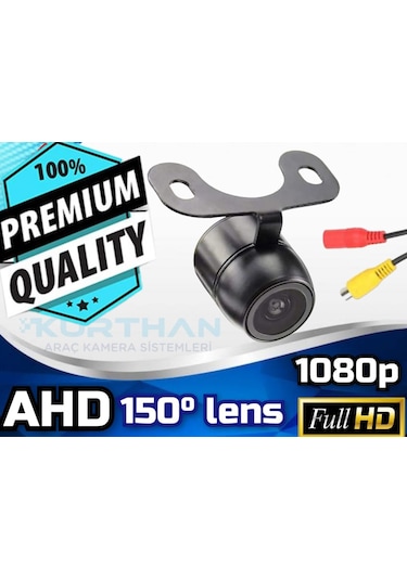 Ahd 1080p Kelebek Kamera 150'' Geniş Açılı Lens 12 Volt