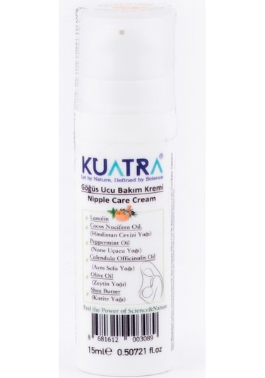 Kuatra Göğüs Ucu Bakım Kremi 15 ML