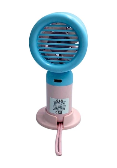 Bigmate Mini El Fanı Taşınabilir Serinletici Şarjlı Vantilatör 3 Kademeli Hız Ayarı Ys2253a