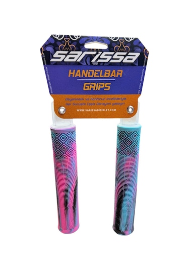 17 Cm Mtb Bmx Freeride Elcik Silikon Bisiklet Elcik Kaymaz Yapı Dirt Jump Bisiklet Elciği Pembe Turkuaz Mor - Pembe