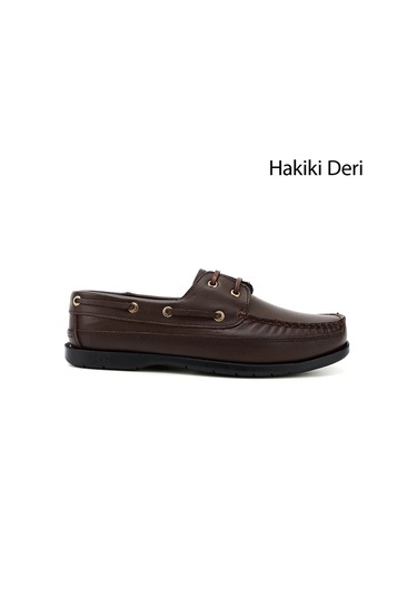 Gönderi R Erkek Kahve Antik Bağcıklı Kauçuk Taban Hakiki Deri Ayakkabı Ddma30726490 Kahve