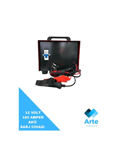 Arte Akü Şarj Cihazı 12 Volt 180 Amper