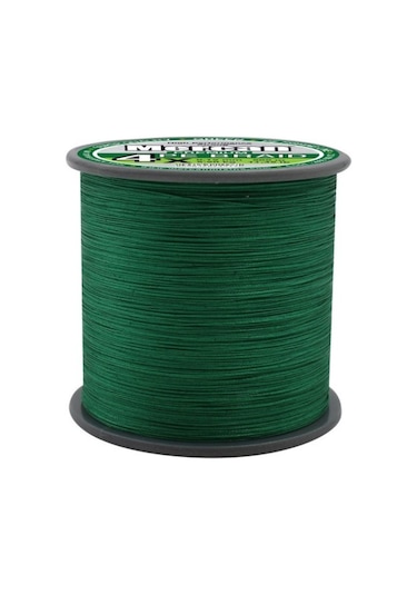 Mercan Pe Örgü Premium 4X İp 500 M Yeşil Misina