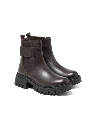 Bot Kadın Sr-23783-1 John May Kahve Kahve