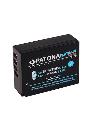 Patona Platinum Fuji NP-W126 Batarya Pil
