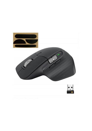 Yunboo 2 Paket Logitech Mx Master 2s/3 Mouse Ayak Protezi - Ultra Yumuşak, Yüksek Dayanıklı Polimer Kaydırma Paspası Lazer