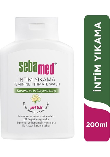 Sebamed İntim Menapoz Likit 200ml Ph6.8 Genital Bölge Temizleyici 5 Li Set