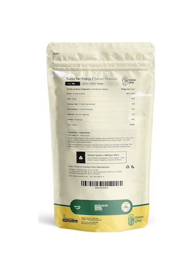 Online Çiftçi Tuzlu Yer Fıstığı 1 KG