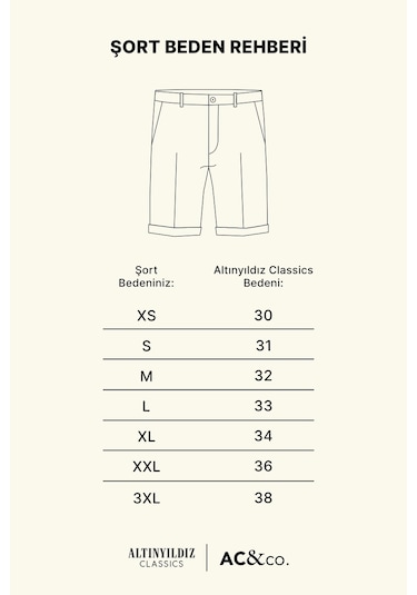 Ac&Co / Altınyıldız Classics Erkek Acık Mavı Slim Fit Dar Kesim Pamuklu Esnek Denim Şort