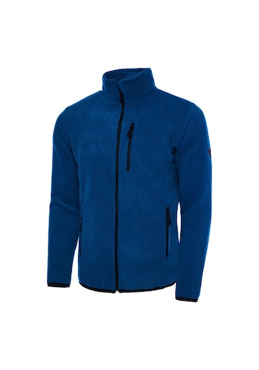 Ghassy Co. 3 Cepli Tam Fermuar Erkek Polar Lacivert