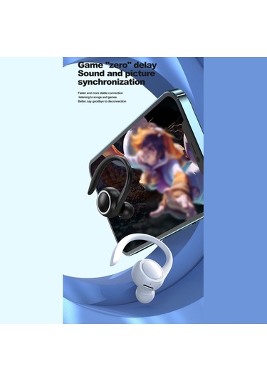 Skycity Kulak Kancalı Tasarım, Derin Gürültü Azaltma, Yüksek Çözünürlüklü Ses, Düşük Gecikme, Ipx4 Suya Dayanıklı, 20 Saat Pil Ömrü