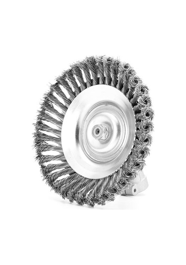 Xiyyadms Çelik Tel Bahçe Kesme Tezgahı Uç Parçası - 6 İnç Dış Çaplı Çalı Kesici Aksesuarı