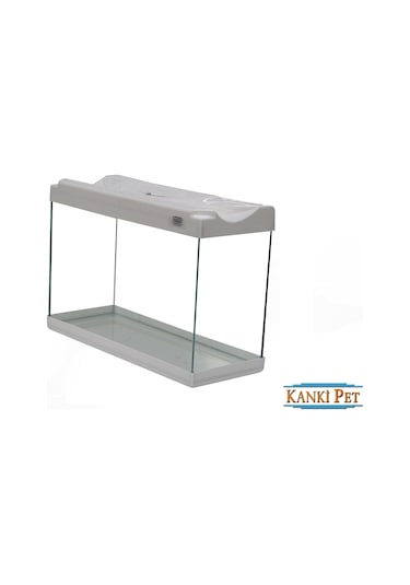 Kanki Pet KP5018 Renkli Kapak Akvaryum Siyah