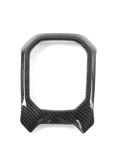 Tenfowee Jeep Renegade 2016-2021 Vites Kolu Paneli, Karbon Fiber Desenli, Kolay Kurulum, Abs Malzeme