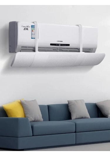 Ayarlanabilir Split Tipi Klima Hava Yönlendirici Klima Siperliği Klima Çarpması İçin Aparat