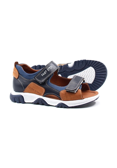 Fast Step Hakiki Deri Unisex Çocuk Klasik Sandalet 006xca009 001