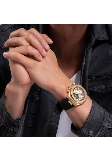 Guess Gugw0583g2 Erkek Kol Saati Altın