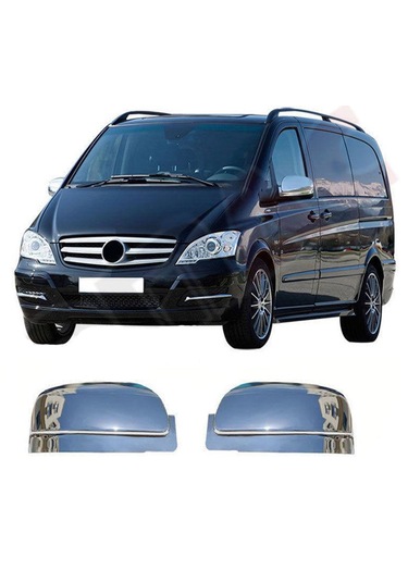 Mercedes Vito W639 Abs Krom Ayna Kapağı 2 Prç 2010-2014 Arası