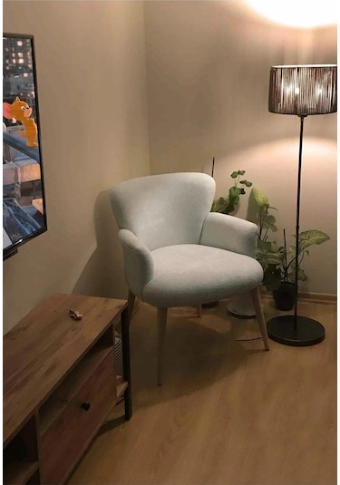 Venqm Teddy Berjer , Salon, Balkon, Ofis Gri