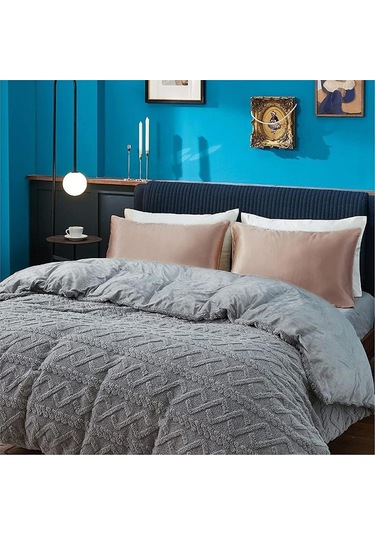 Mercan 2'li Saten Yastık Kılıfı Seti - Saç Ve Cilt İçin Havadar İpek Yastık Kılıfı Saten Yastık Kılıfı 2'li Paket Zarf Kapatmalı 76x51cm