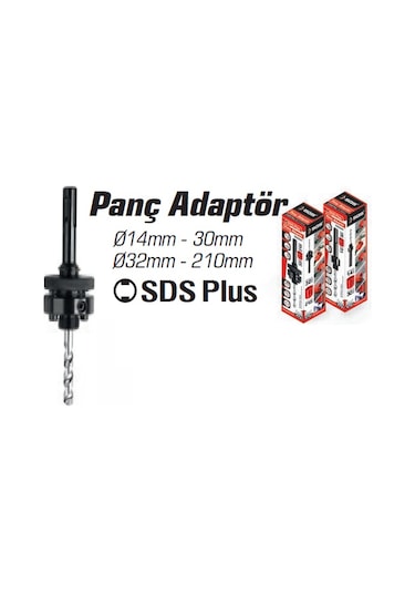 Sgs Panç Adaptörü Sds Plus 14 Mm - 30 Mm -