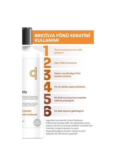 Ql Brezilya Fönü Keratini Şampuan 300 ML + 6 Aktifli Şampuan 300 ML