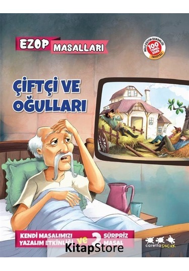 Çiftçi ve Oğulları / Ezop Masalları
