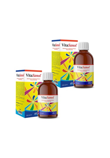 2 Adet Vitasanol 250 Ml Multivitamin Şurup