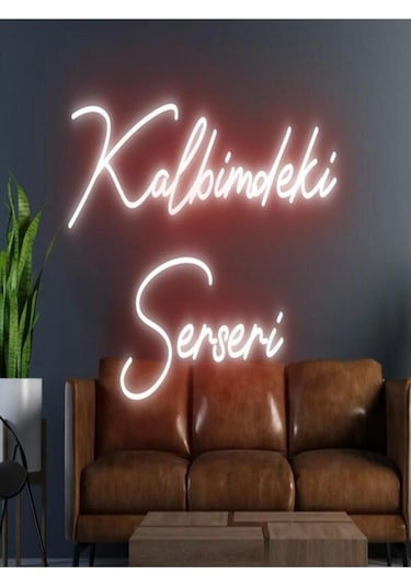 Twins Led Kalbimdeki Serseri Yazılı Neon Tabela Kırmızı Model:model:19203366 Kırmızı