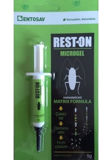 Entosav Rest On Microgel Hamam Böceği Jeli 2 x 5 G