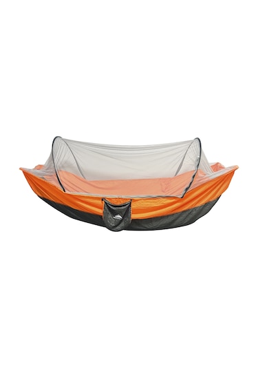North Pacific Cibinlikli Hamak - Turuncu Siyah - Turuncu