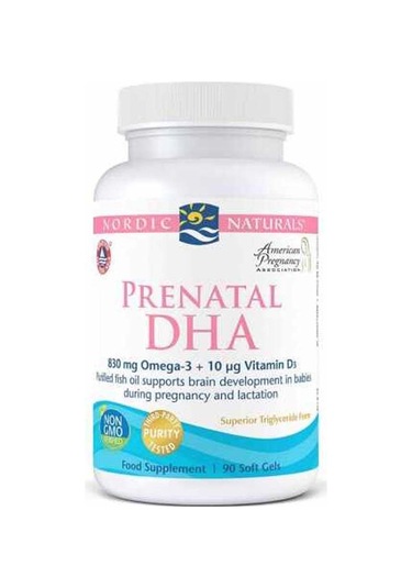 Nordic Naturals Prenatal Omega-3 Dha 90 Soft Jel