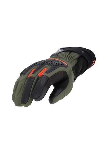 Acerbis Ce Crossover Waterproof Eldiven Siyah Yeşil