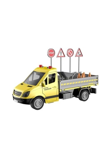 Ctoy 1:16 Sesli Ve Işıklı Yol Tamir Ve Bakım Aracı Çok Renkli