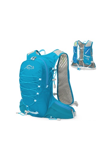 Jeehugo Mavi 12l Bisiklet Spor Sirt Çantasi - Kaykay Yürüyüş Bisiklet Turu İçin Dayanıklı Malzemeyle Çok Renkli