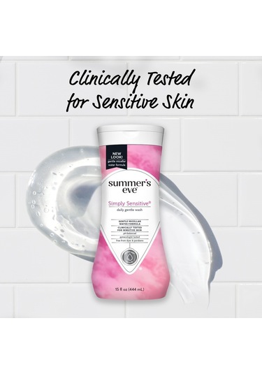 Summer's Eve Genital Bölge Temizleme Jeli Simply Sensitive 444ml