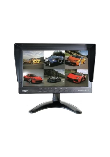Twogo Go-i6006 Hybrid Dvr 6 Kanal 10 Inç Monitör Dvr Hybrid 6 Kamera Girişli 6 Kamera Dahil