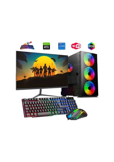 Rogame RKT660810 i5-13400F 32 GB 1 TB M2 12 GB RTX3060 27" Free Dos Masaüstü Oyuncu Bilgisayarı