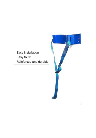 Silindir Monteli Braket Gaz Silindiri Braketi Dayanıklı Abs Gaz Silindiri Tutucu Karavan Karavan İçin, Mavi Yeni