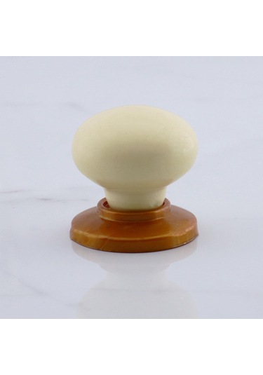 8 Adet Kamelya Kulp Krem Polimer Düğme Kulp Bakır Tablalı Mobilya Mutfak Dolabı Çekmece Kulbu Kulpları