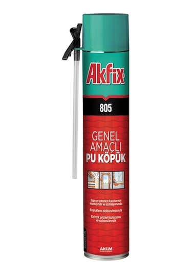 Akfix 805 Genel Amaçlı Poliüretan Köpük 750 ML/850 G