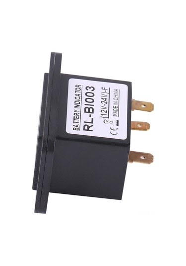 Xindoker Golf Araçları İçin Dijital Led Pil Göstergesi, 12v/24v/36v/48v Seçenekli, 10 Segmentli, Düşük Şarj Uyarısı - Bı003