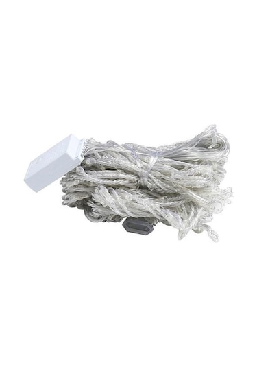 Hobibahçem 8 Fonksiyonlu 200 Led 10 Saçak Şerit Led 2x2 Perde İp Led Gün Işığı Günışığı